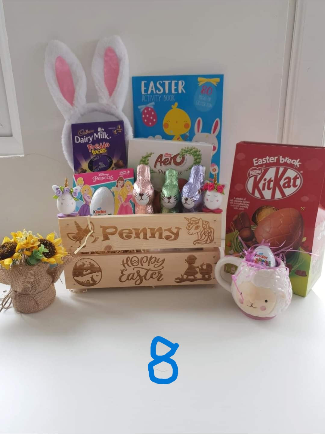 🐣 Personalised Easter Wooden Crates
