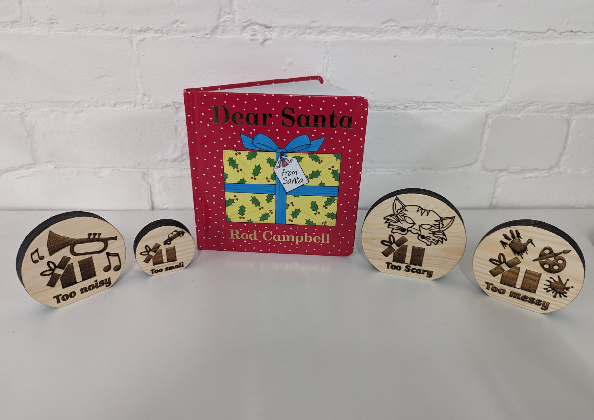 Wooden Story Sack - Inspired by the Dear Santa Story