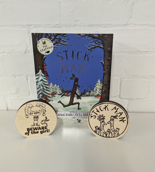 Wooden Story Sack - Inspired by the Stick Man Story