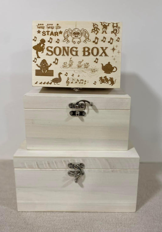Personalised Wooden Song Box – A Treasure Chest of Tunes and Memories