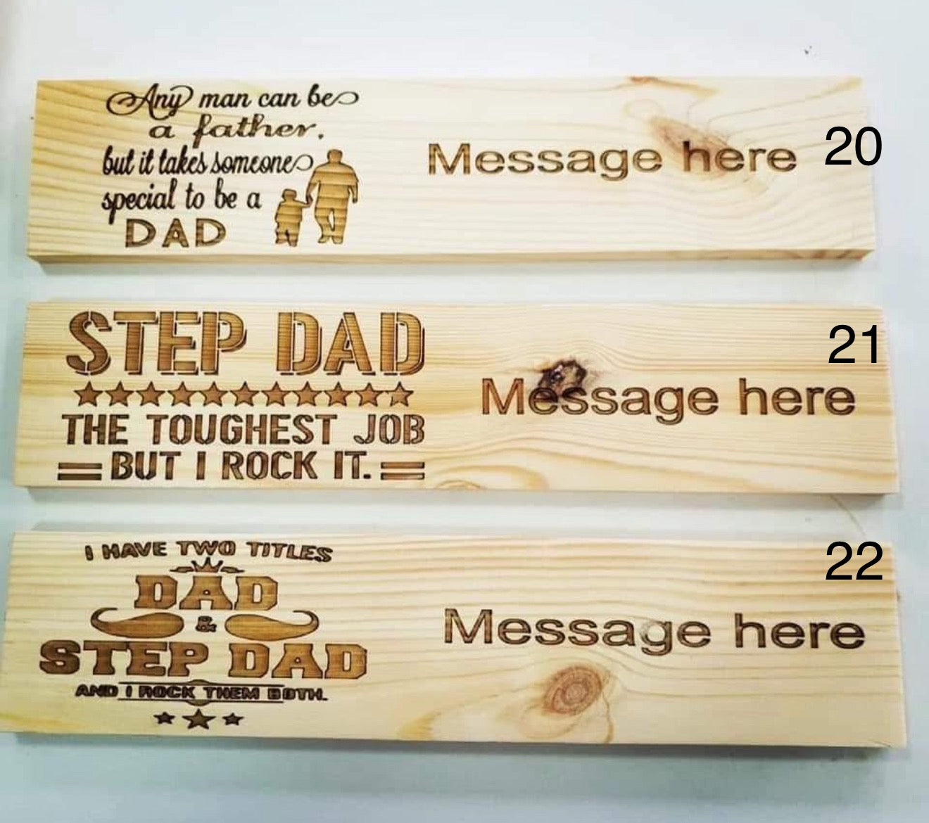 Father’s Day Crates – Personalised & Handmade
