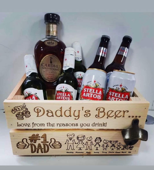 Father’s Day Crates – Personalised & Handmade