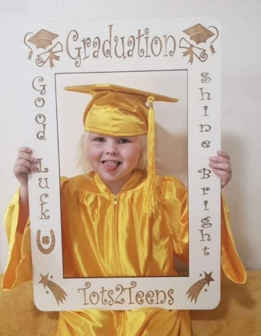 Graduation Photo Frame Prop – Personalised Keepsake