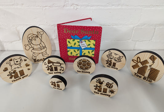 Wooden Story Sack - Inspired by the Dear Santa Story