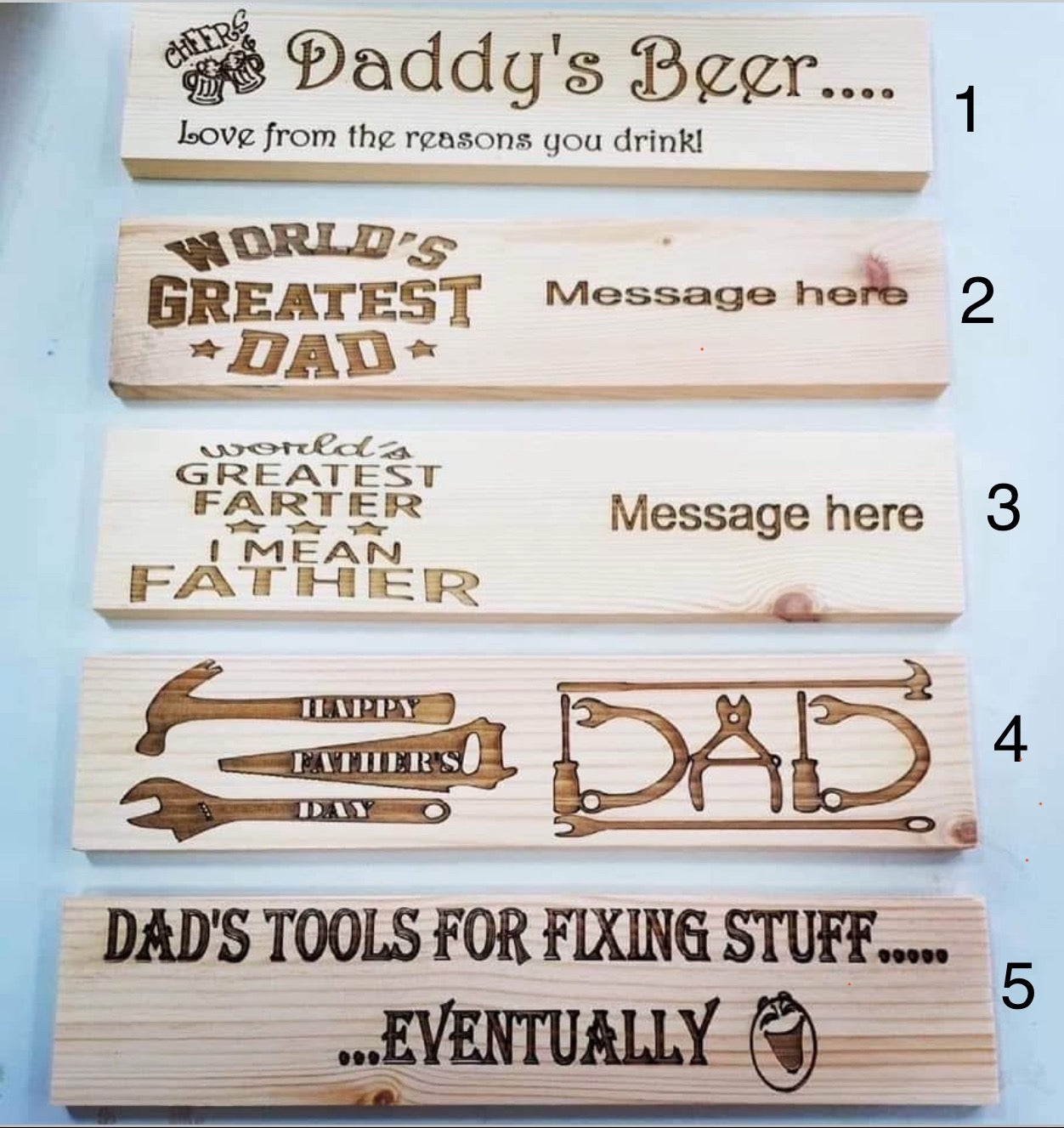 Father’s Day Crates – Personalised & Handmade