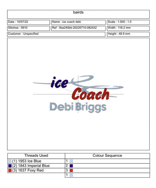 Embroidery Digitising - Medium Logo (10-15cm) / One-off Setup Fee