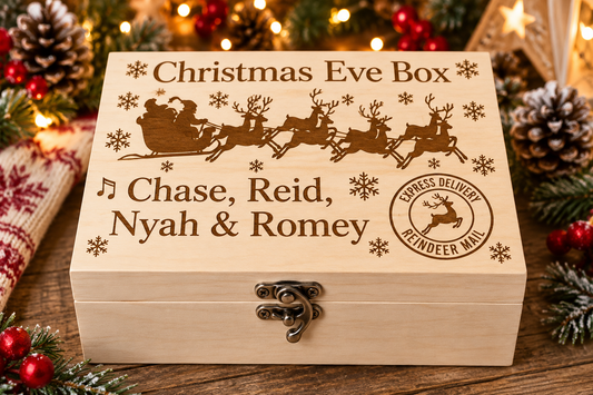 Personalised Christmas Eve box